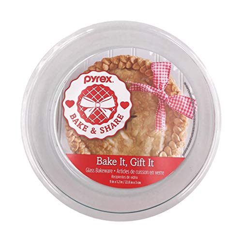 Pyrex glass pie plate