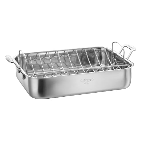 Cuisinart stainless roasting pan with rack