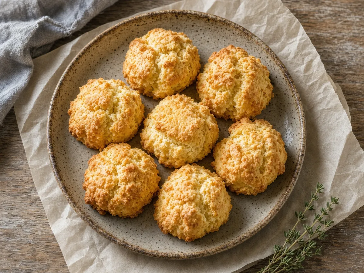 Baking Powder Biscuits: Fluffy biscuits from flour, baking powder, salt, fat and milk — no yeast, no buttermilk, ready in about 30 minutes.