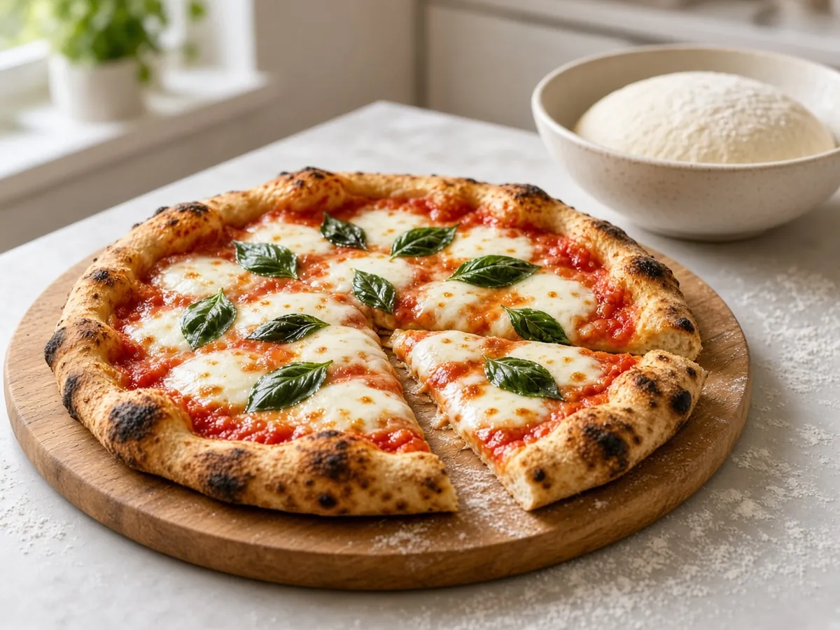 Easy Pizza Dough: A simple, versatile pizza dough for two 12-inch pies, with an optional overnight rest for extra flavor.