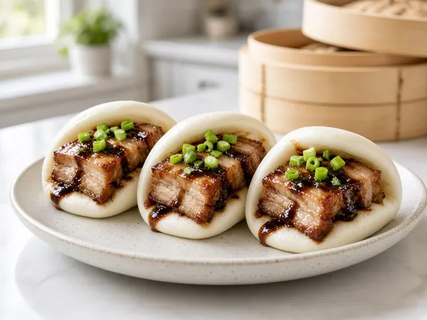 Steamed Pork Buns (Bao)